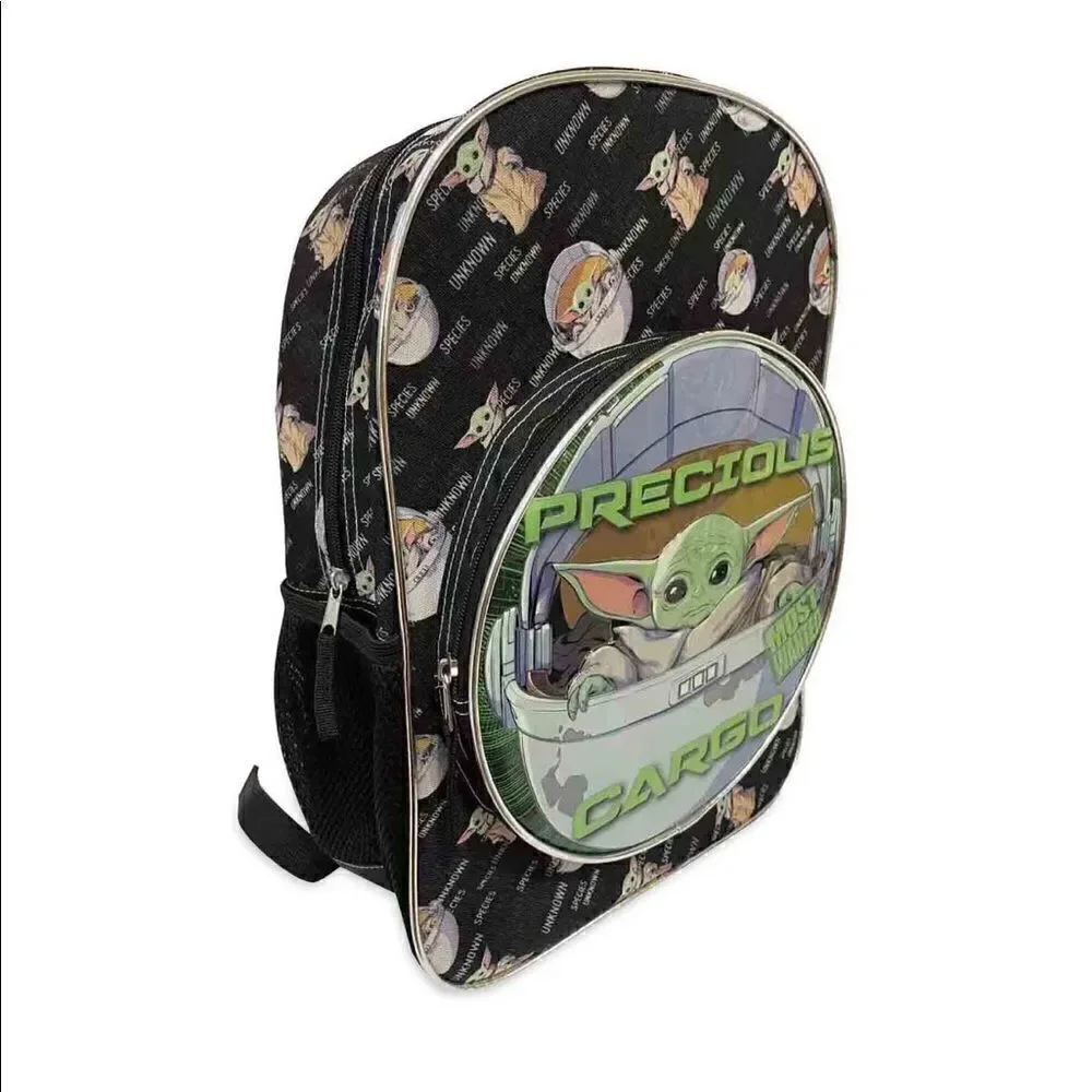 Star Wars The Mandalorian The Child Baby Yoda Precious Cargo Kids Backpack
